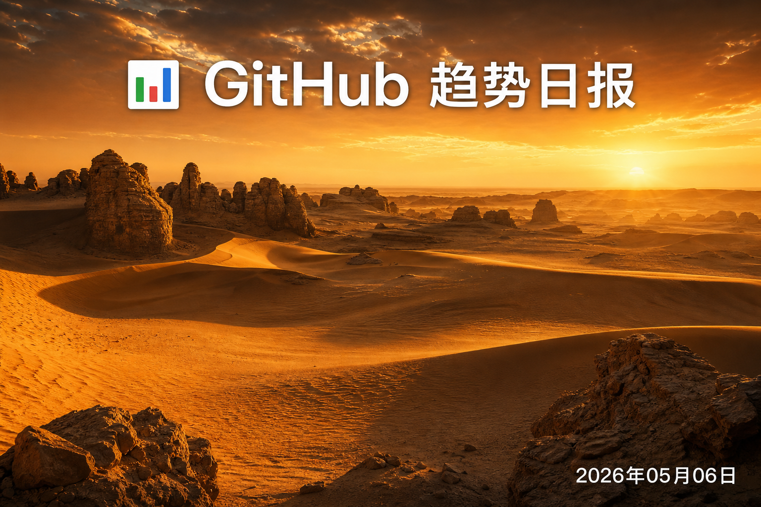📊 GitHub 趋势日报 — 2026-05-06