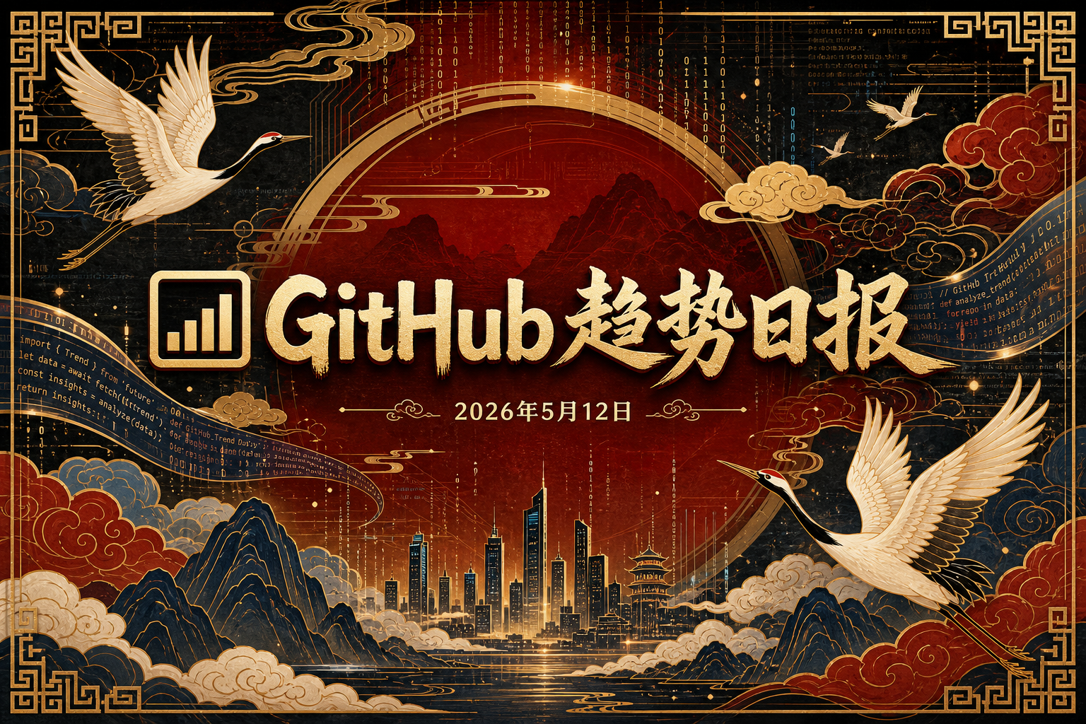 📊 GitHub 趋势日报 — 2026-05-12